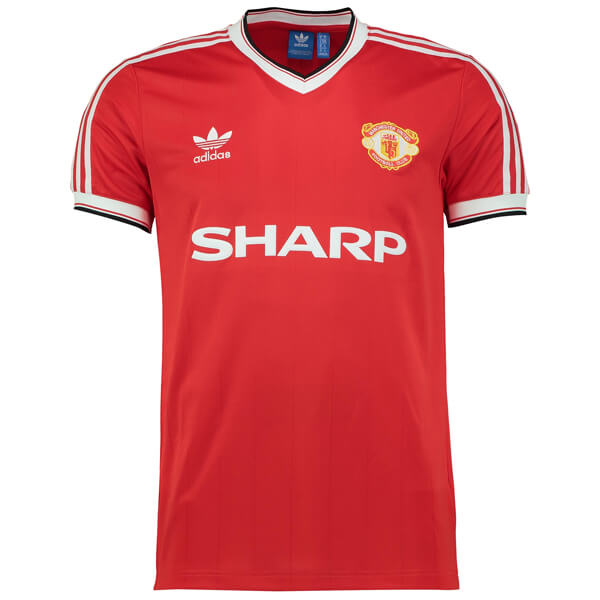 Retro shirt Size S M L XL Manchester United 1984-86 Home