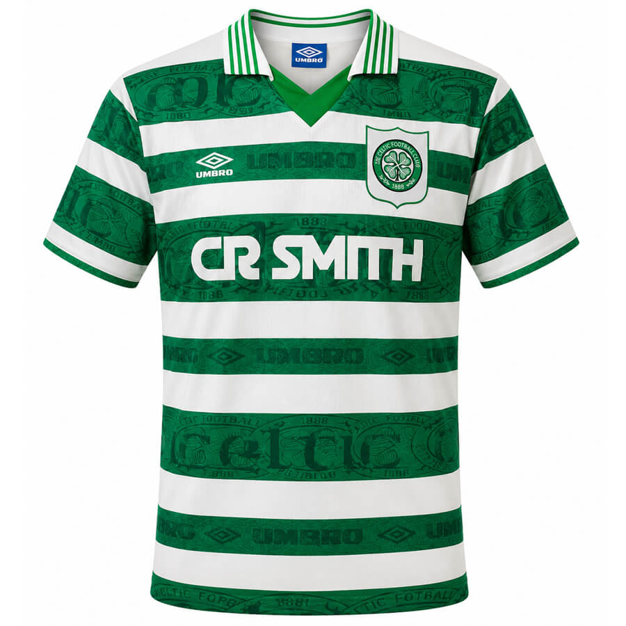 Celtic Home 1996 1997 Football Shirt