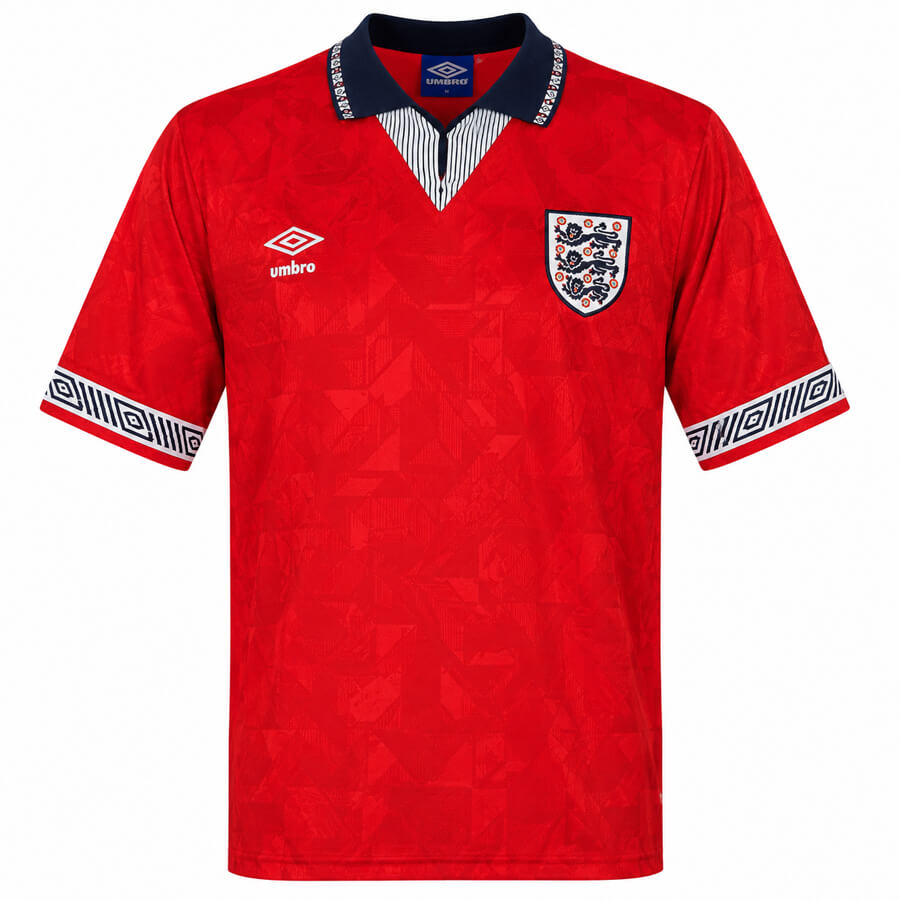 England Away 1990 Football Shirt