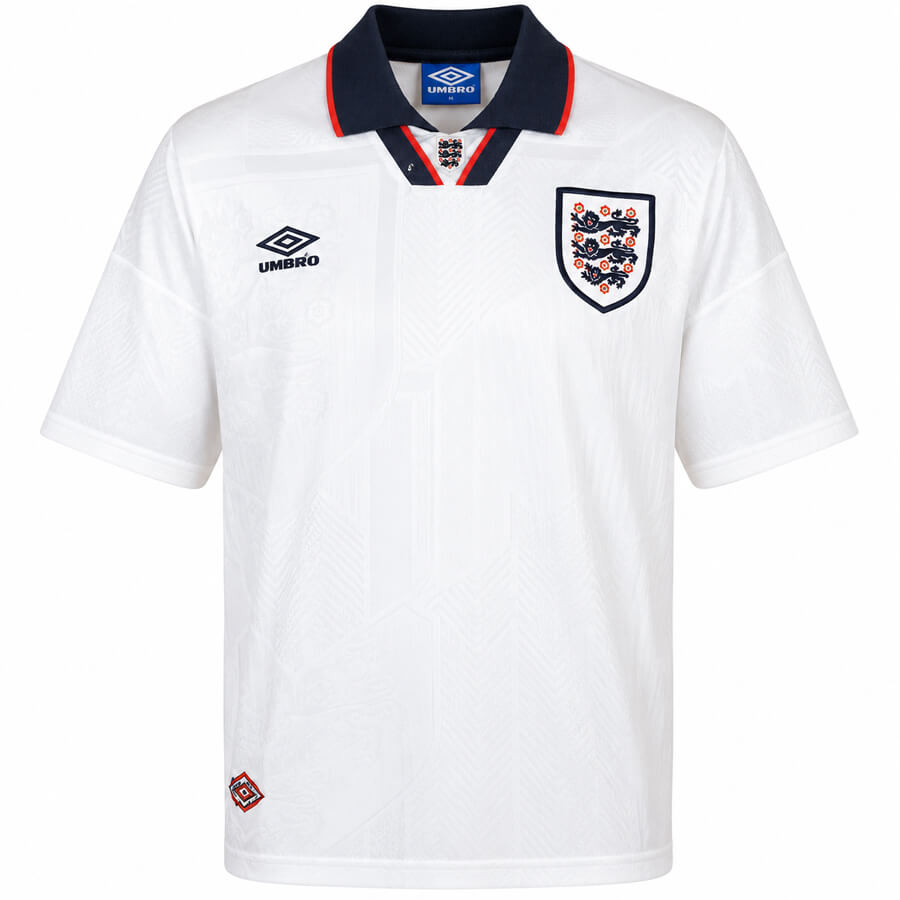 England Home 1994 Football Shirt