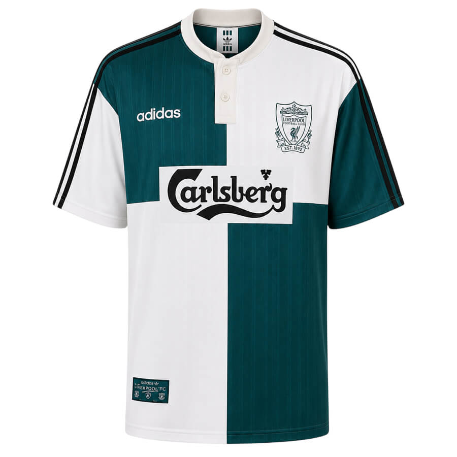 Liverpool Away 1995 1996 Football Shirt