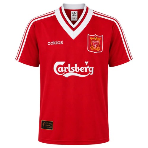 Liverpool Home 1995 1996 Football Shirt