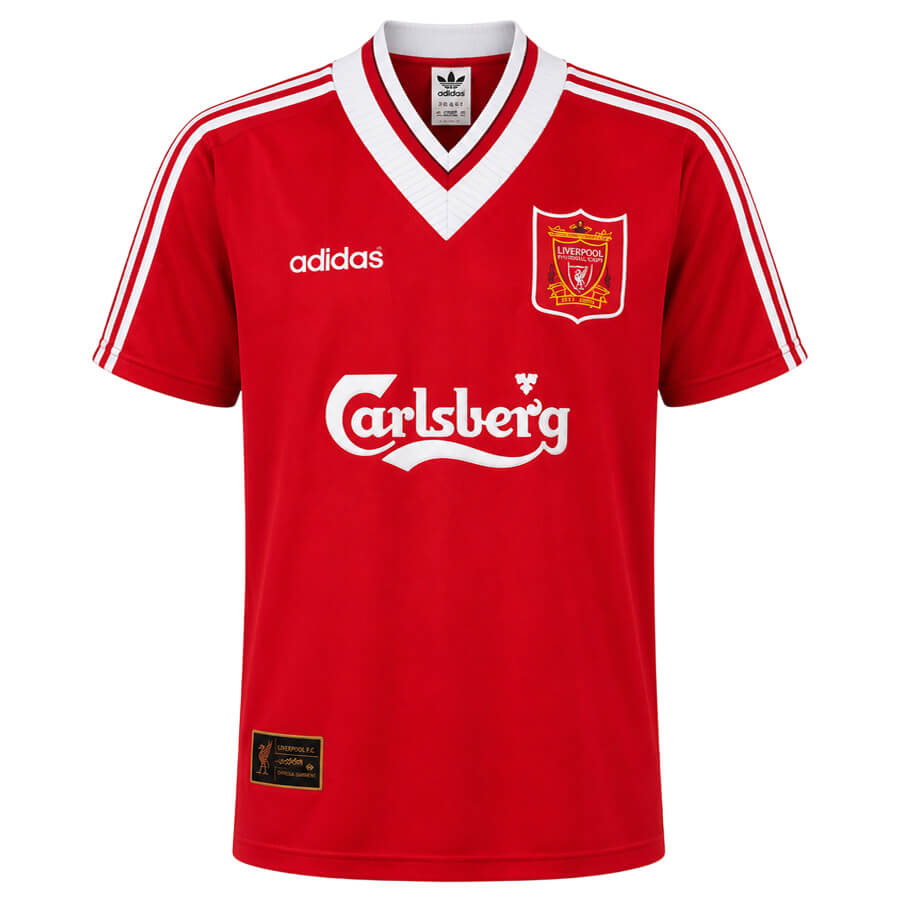 Liverpool Home 1995 1996 Football Shirt