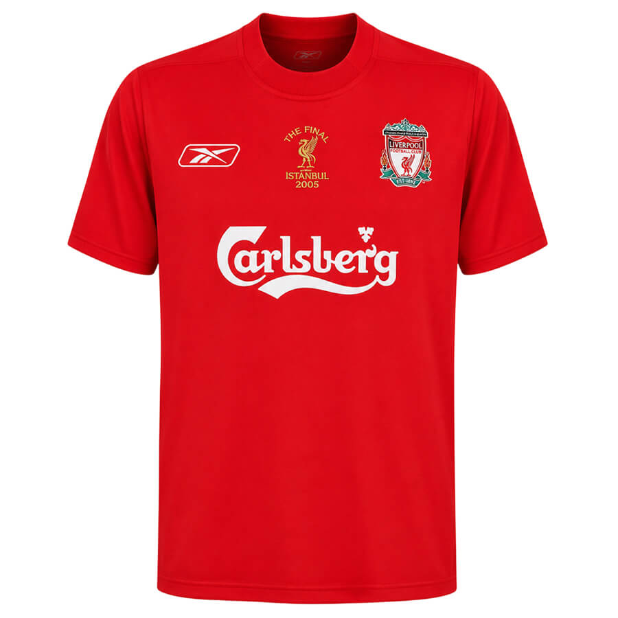 Liverpool Home 2004 2005 Football Shirt