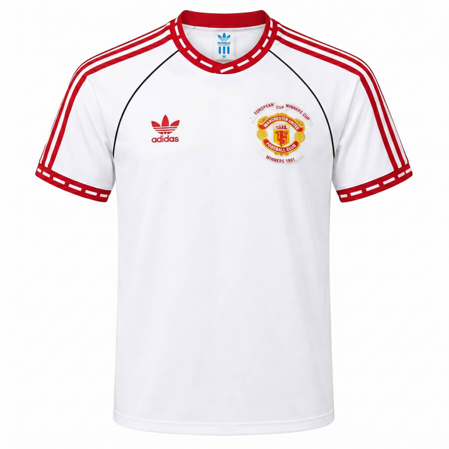 Manchester United European 1991 Football Shirt