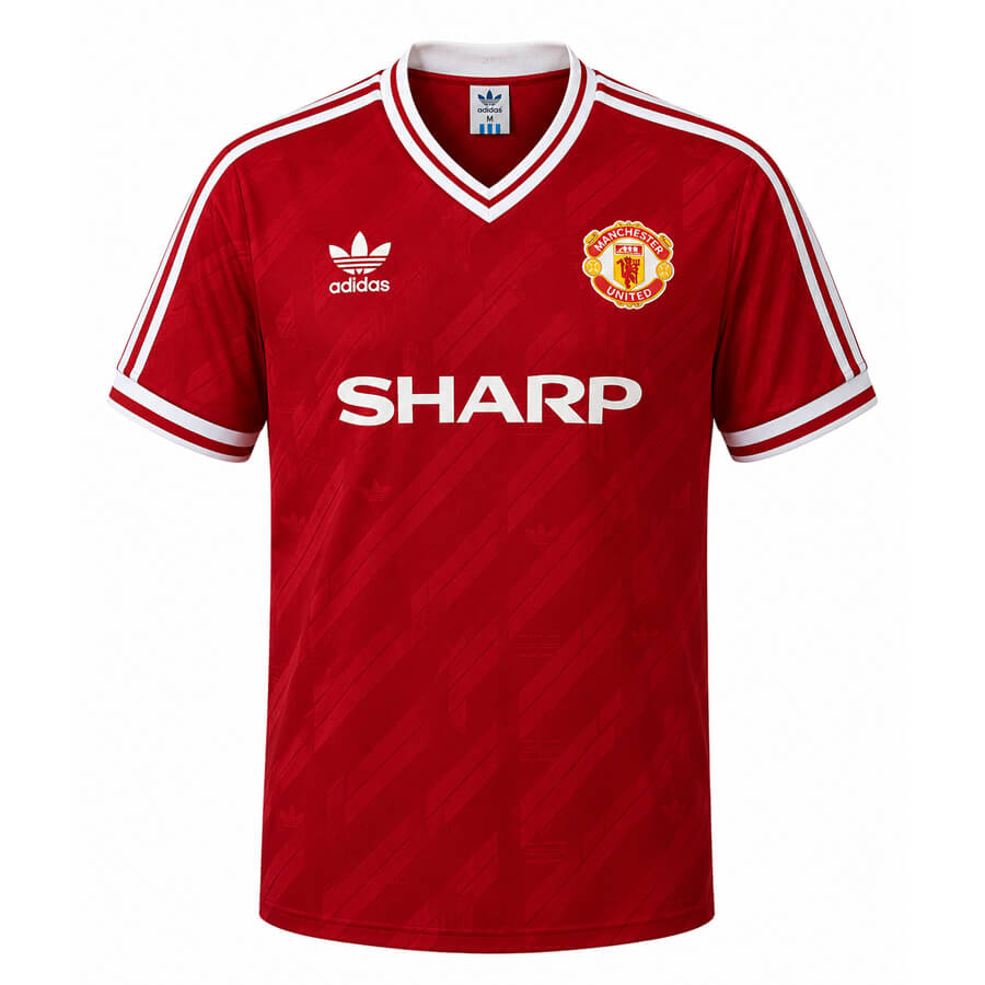 Manchester United Home 1986 Football Shirt