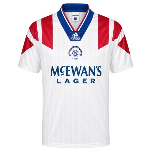 Rangers Away 1992 1993 Football Shirt
