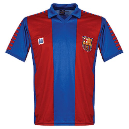 Retro Barcelona Home Football Shirt 82 84