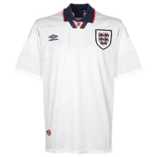 Retro England Home Football Shirt 1994