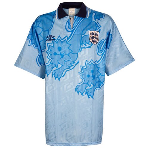 Retro England Third Football Shirt 92 93