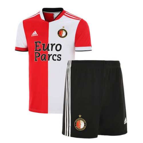 Feyenoord Home Kids Football Kit 21 22