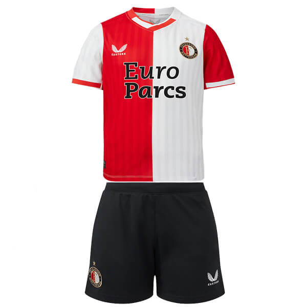 Feyenoord Home Kids Football Kit 23 24