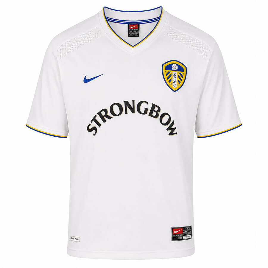Leeds United Home 2001 Football Shirt
