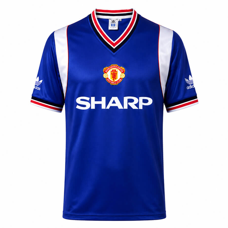 Manchester United Away 1984 1986 Football Shirt