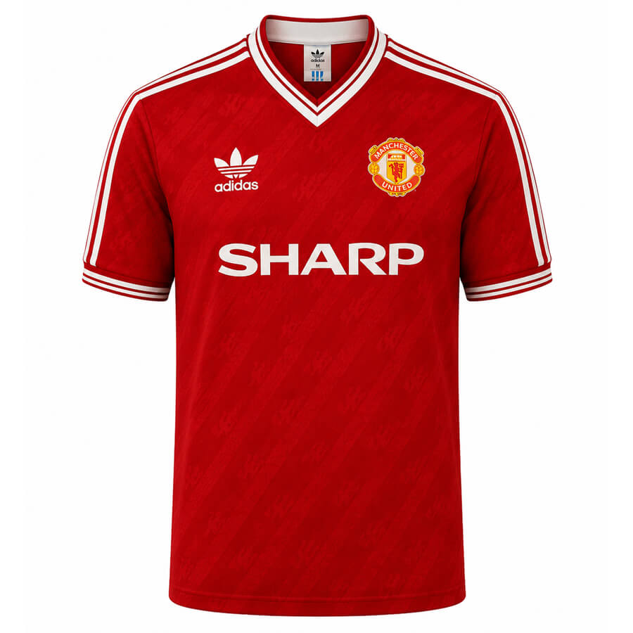Manchester United Home 1988 Football Shirt