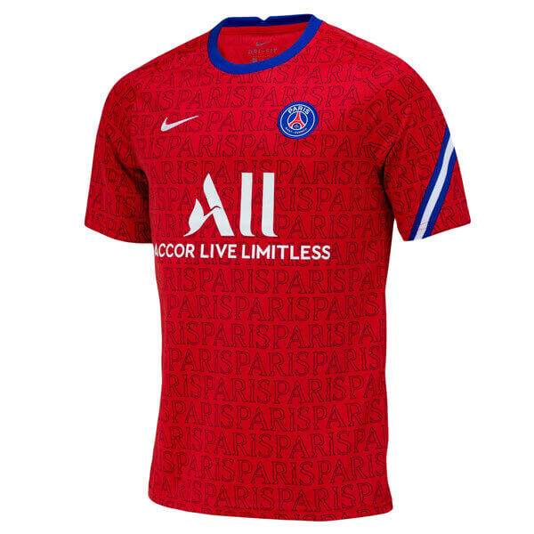 PSG Pre Match Training Football Shirt 2021 - SoccerLord