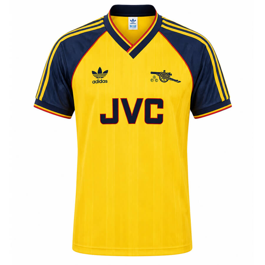 Arsenal Away 1988 1989 Football Shirt
