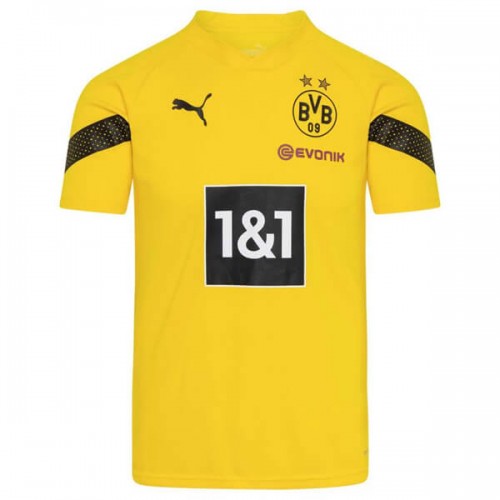 Borussia Dortmund Pre Match Training Soccer Jersey - Yellow