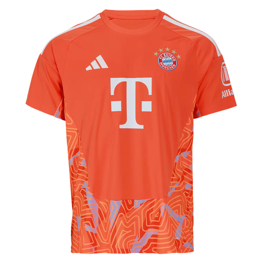 Bayern Munich Goalkeeper Football Shirt 26 27 Orange