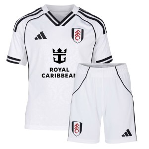 Fulham Home Kids Football Kit 25 26