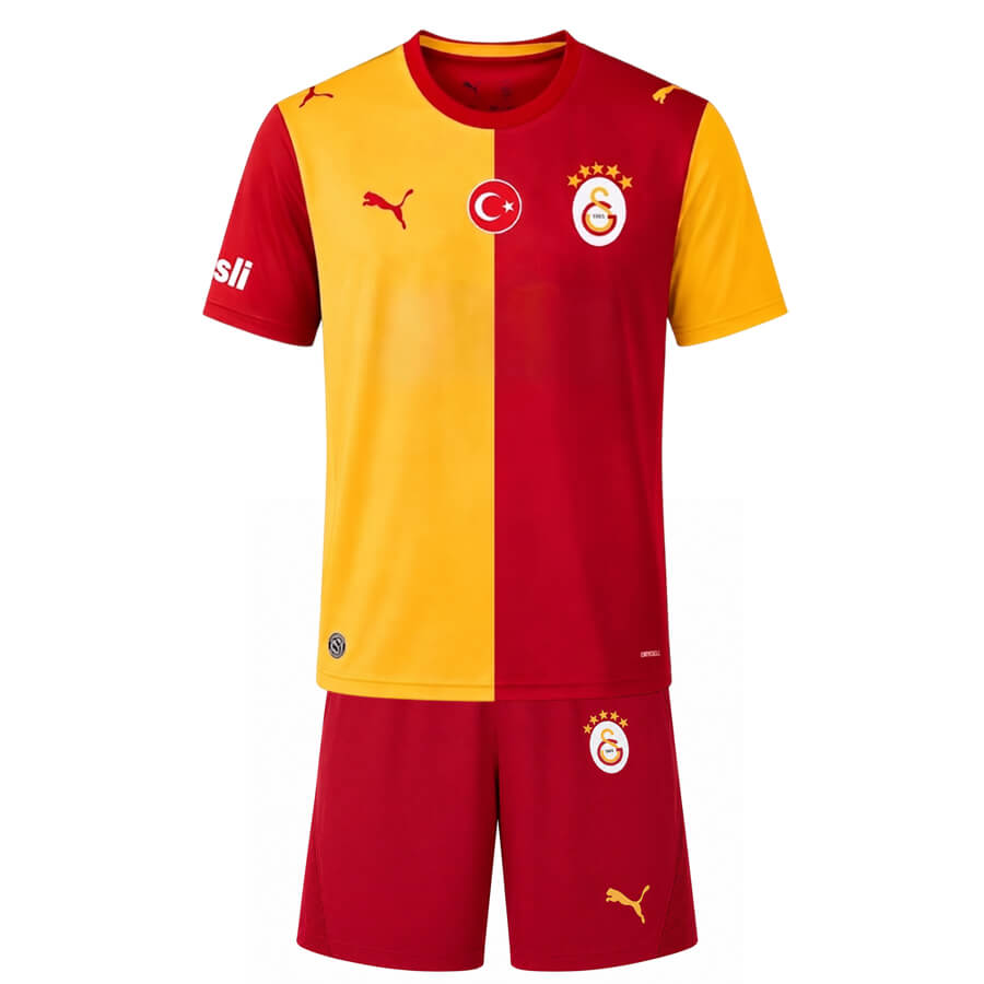Galatasaray Home Kids Football Kit 26 27