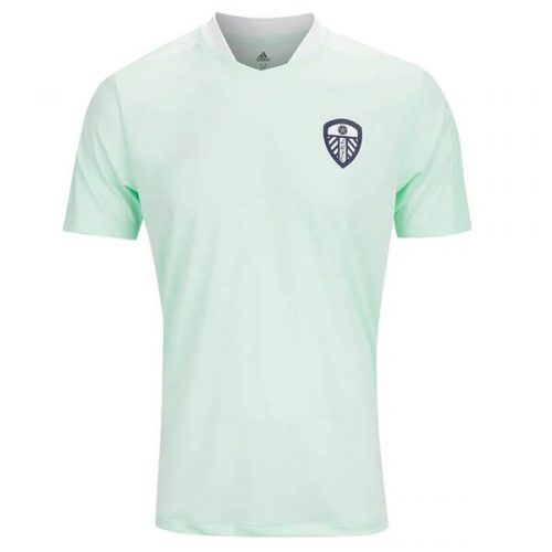 Leeds United Pre Match Training Football Shirt - Mint