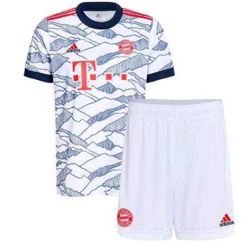 Bayern Munich Third Kids Football Kit 21 22