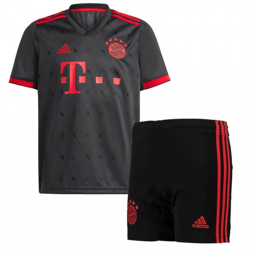 Bayern Munich Third Kids Football Kit 22 23