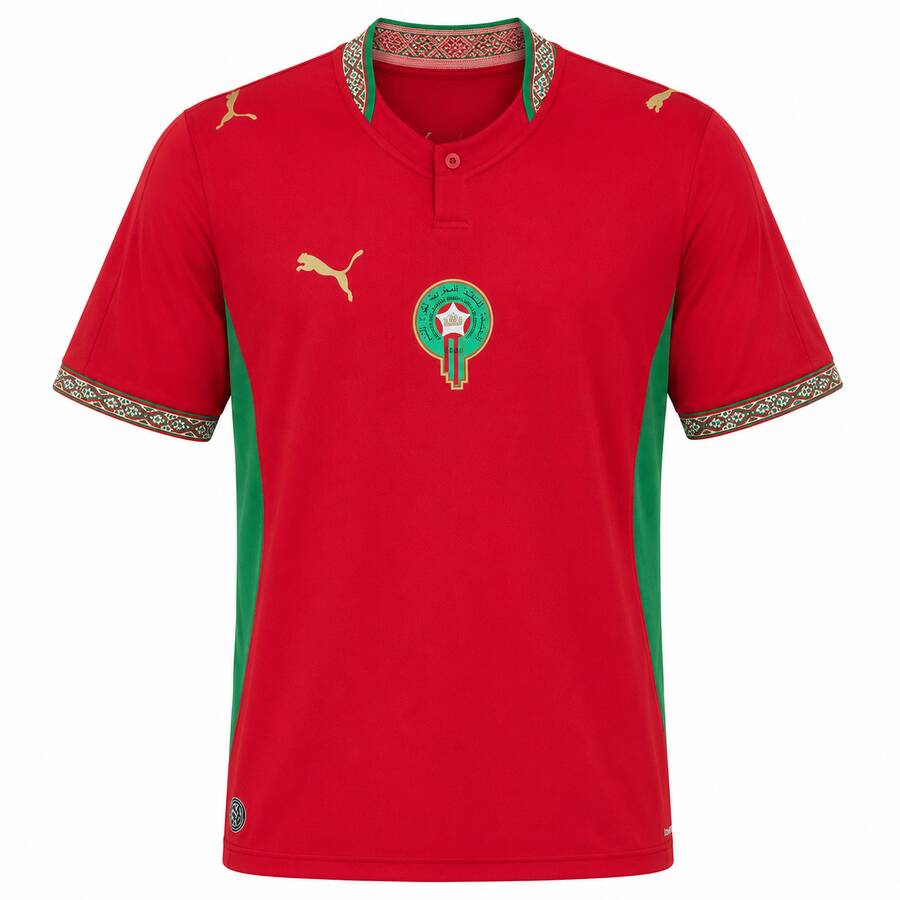 Morocco Home Football Shirt 2026