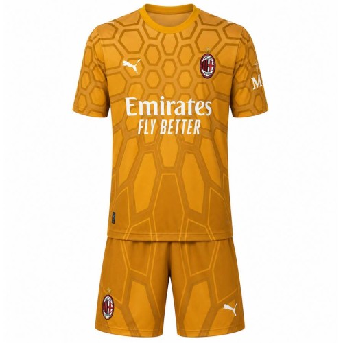 AC Milan Goalkeeper Kids Football Kit 26 27