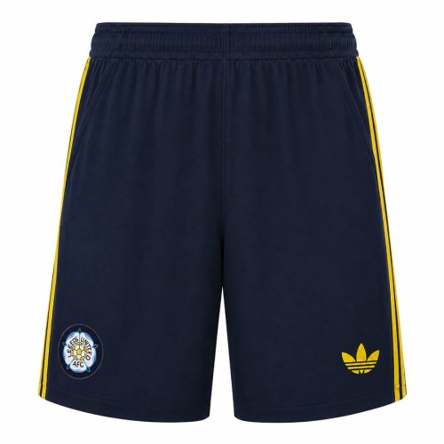 Leeds United Away Football Shorts 26 27
