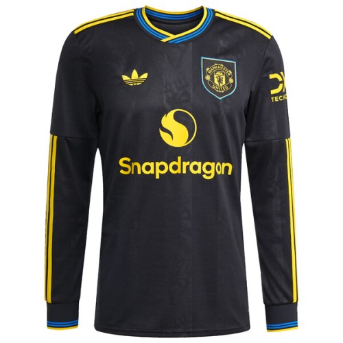 Manchester United Third Long Sleeve Football Shirt 25 26