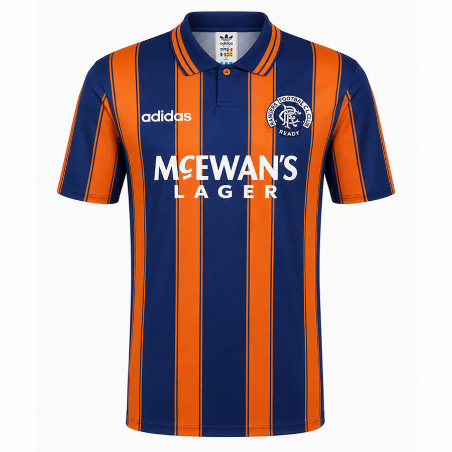 Rangers Away 1993 1994 Football Shirt