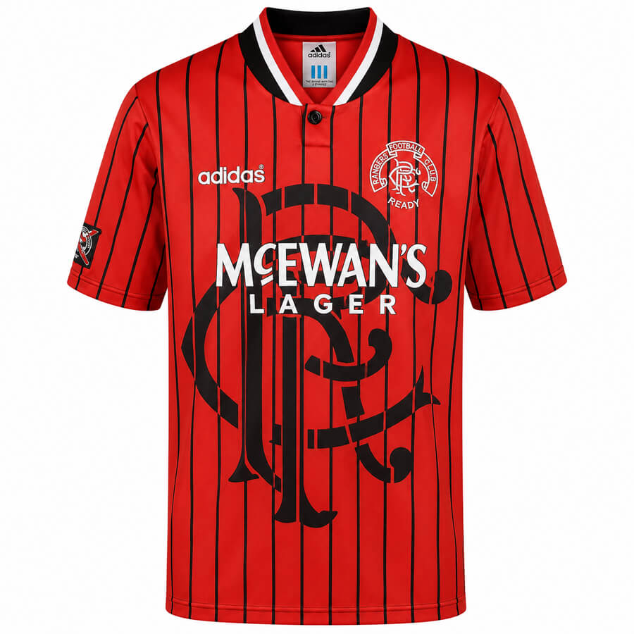 Rangers Away 1994 1995 Football Shirt