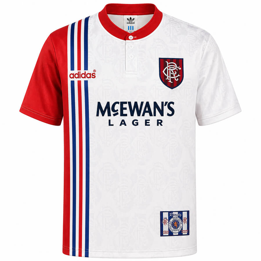 Rangers Away 1996 1997 Football Shirt