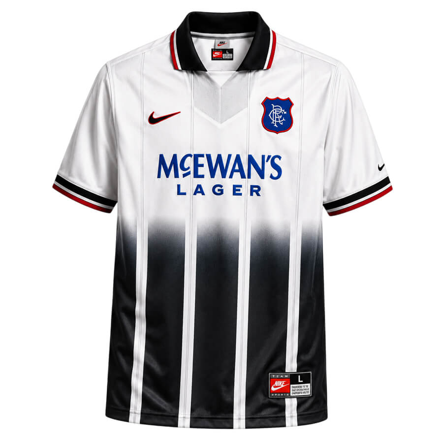 Rangers Away 1997 1999 Football Shirt