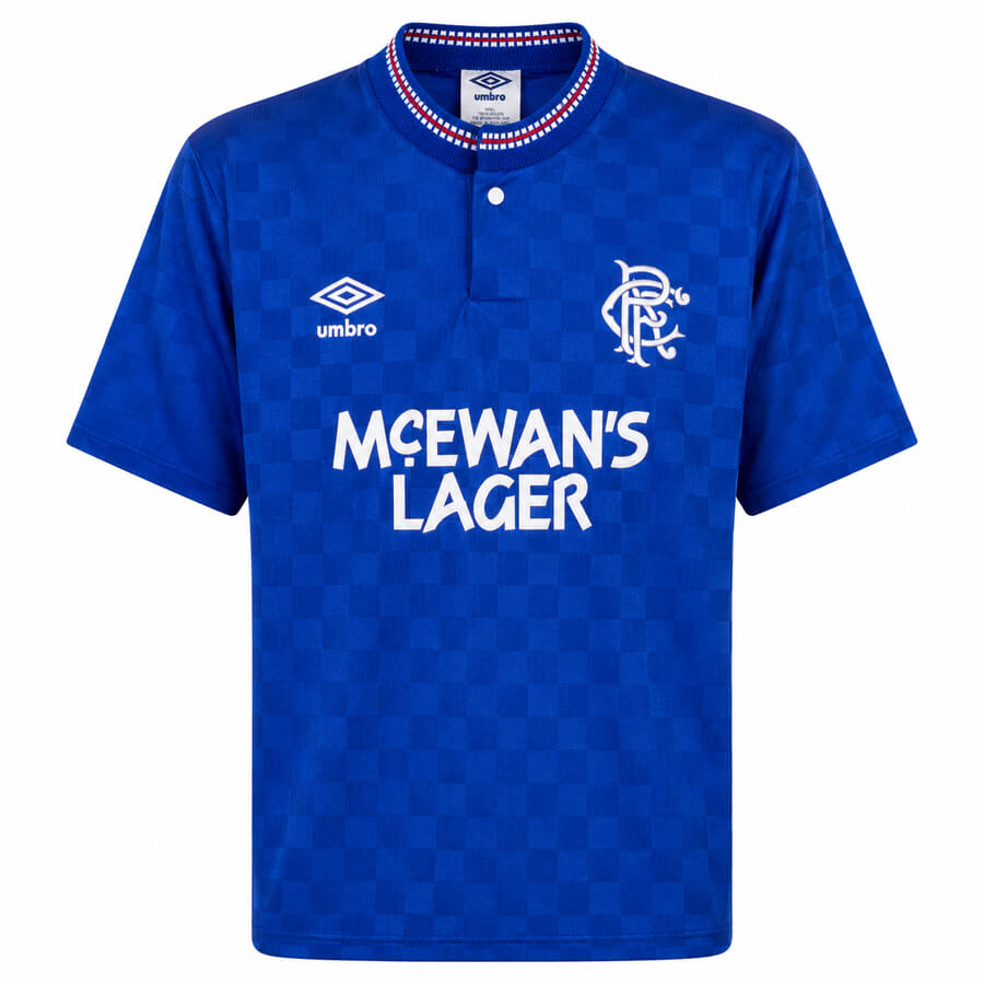 Rangers Home 1987 Football Shirt