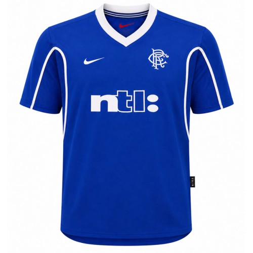 Rangers Home 1999 2001 Football Shirt