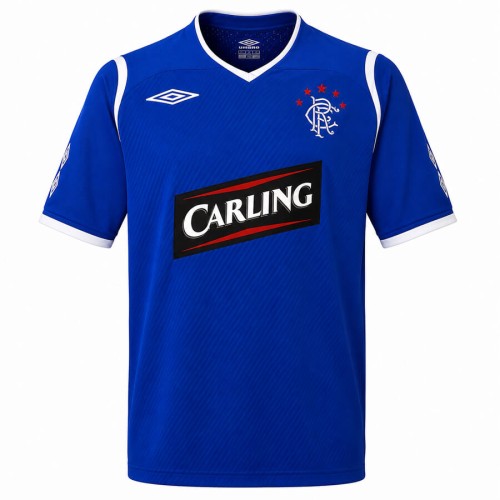 Rangers Home 2009 2010 Football Shirt