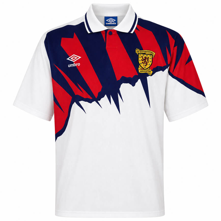 Scotland Away 1991 1993 Football Shirt