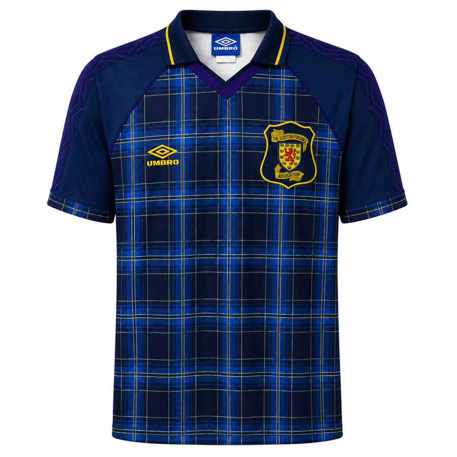 Scotland Home 1994 1996 Football Shirt