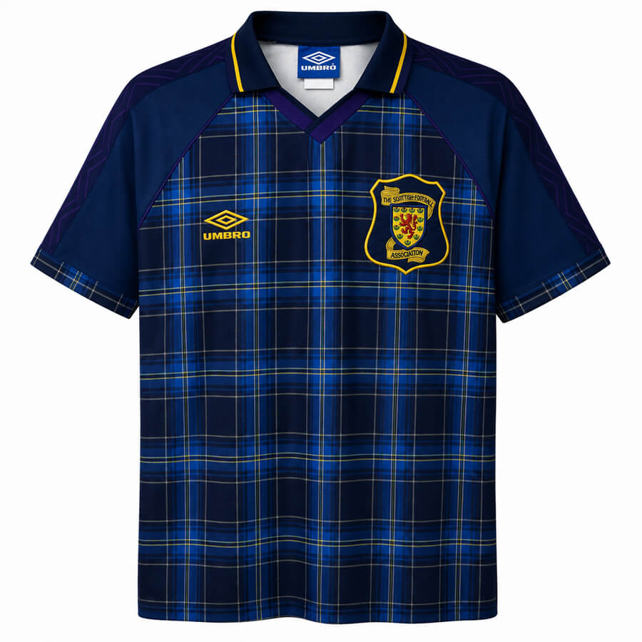 Scotland Home 1994 1996 Football Shirt