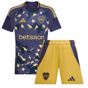 Boca Juniors Third Kids Football Kit 2025
