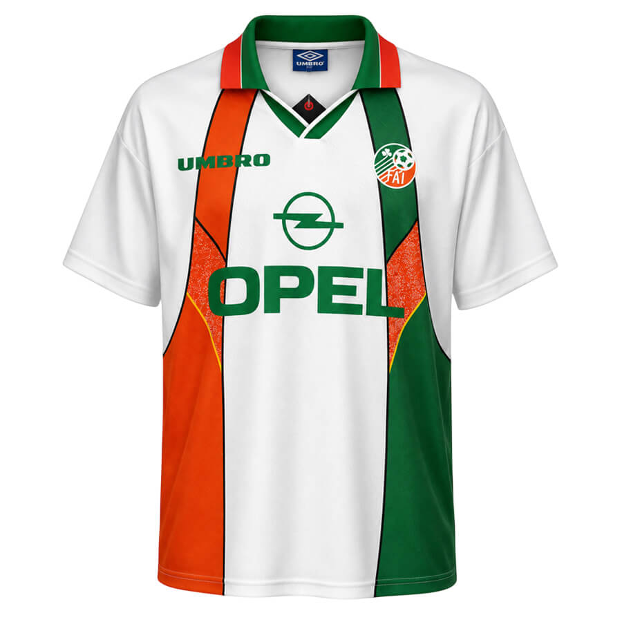 Ireland Away 1995 1996 Football Shirt