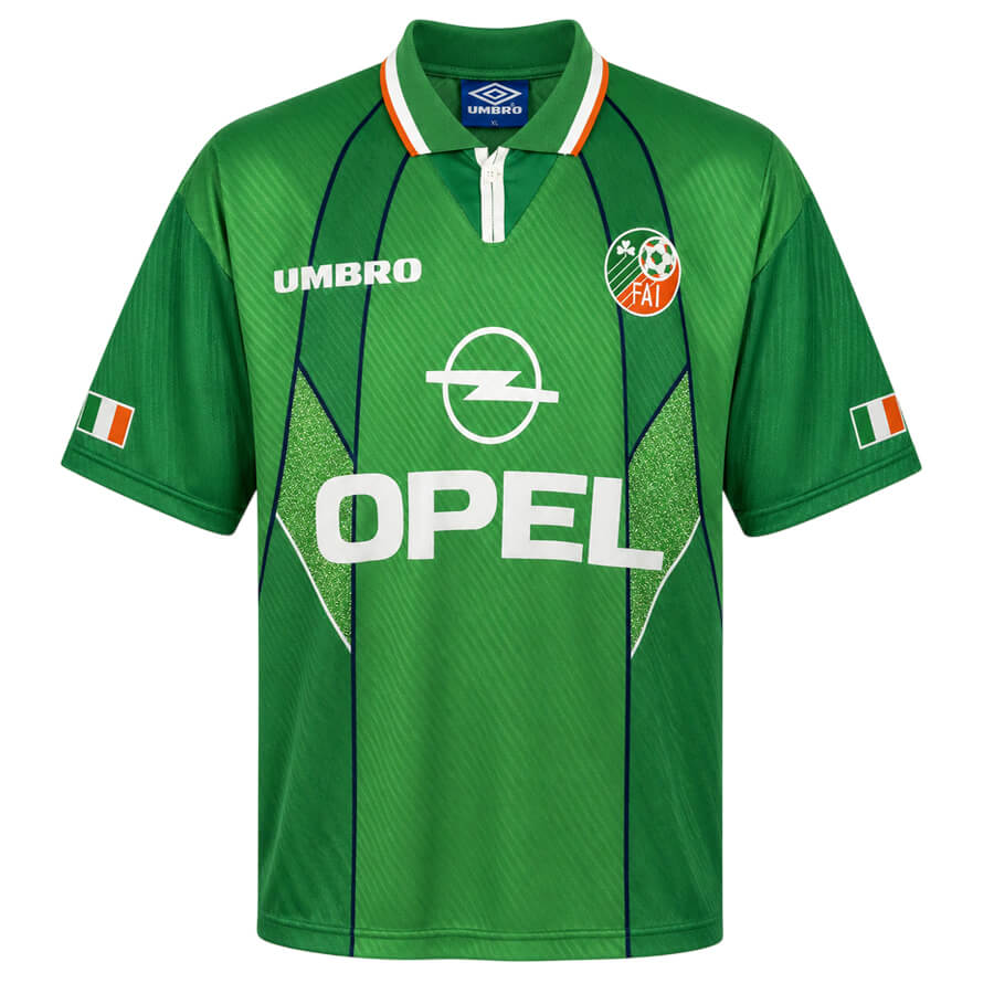Ireland Home 1995 1996 Football Shirt