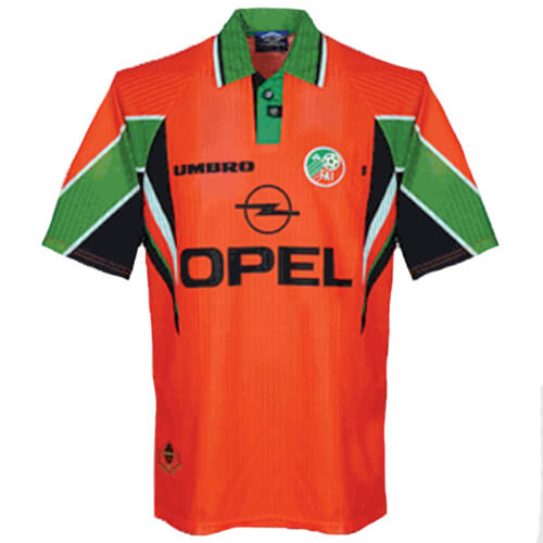 Retro Ireland Away Football Shirt 97 98