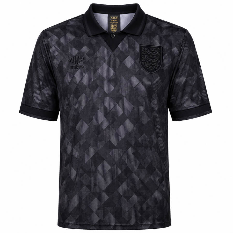 England Blackout 1990 Football Shirt