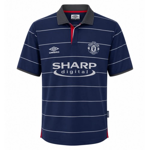 Manchester United Away 1999 2000 Football Shirt