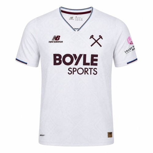 West Ham United Away Player Version Football Shirt 26 27
