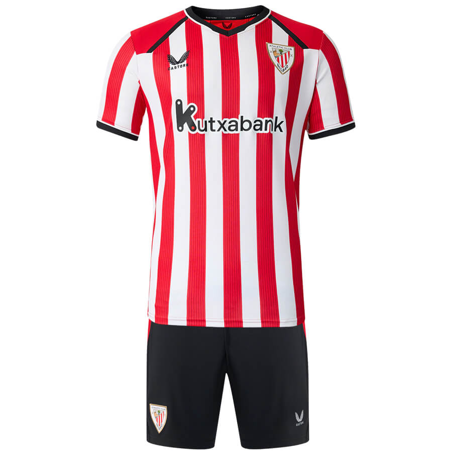 Athletic Bilbao Home Kids Football Kit 26 27